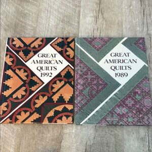 Great American Quilts 1992 and 1989 Books